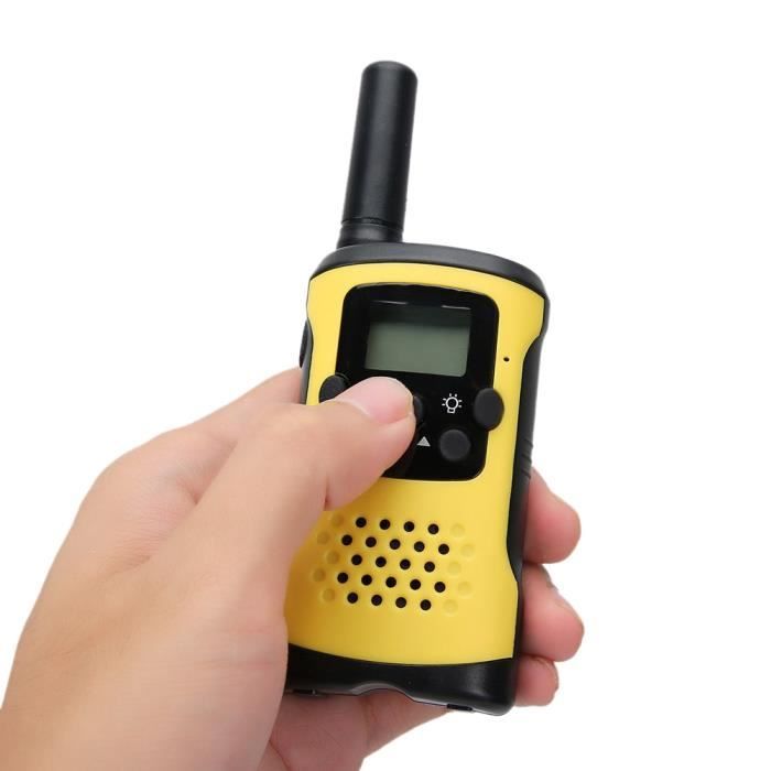 Talkies-walkies Enfants Maxlife - 2 Appareils Orange-vert - Portée 300m Canaux Sécurisés