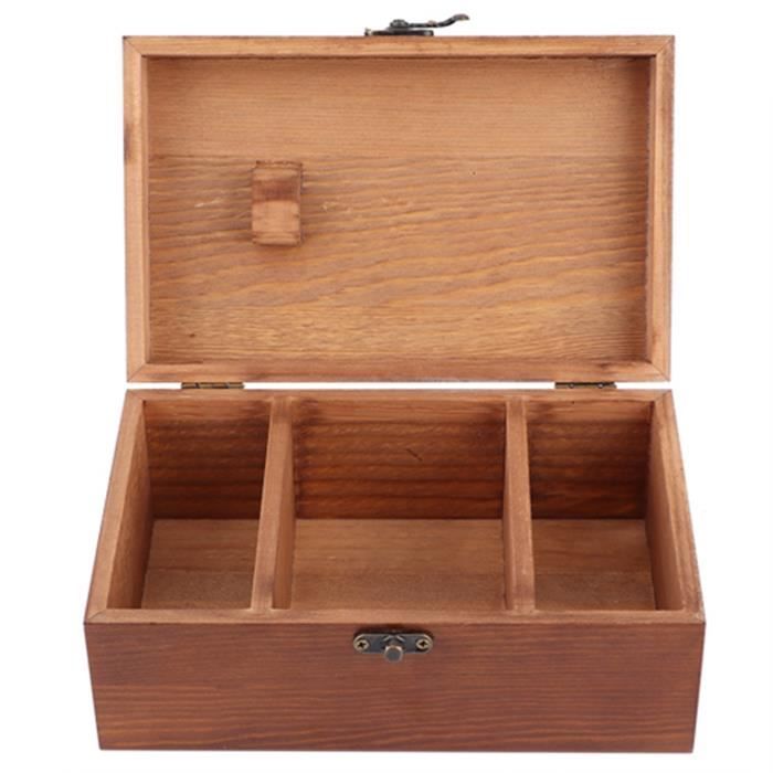 Agi Gift Boîte à Couture En Bois Avec Accessoires Pour Kit De Couture, Panier à Couture Avec - 6