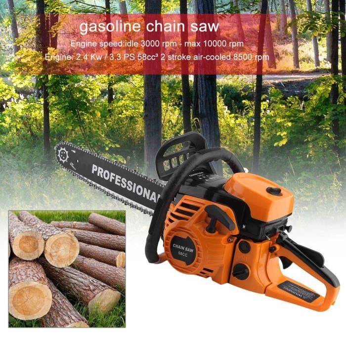 Tronçonneuse à Gaz 58 Cc 50,8 Cm - Tronçonneuse à Gaz Multifonction