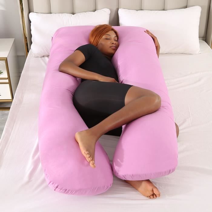 Oreiller De Grossesse Gonflable Avec Trou Pour Le Ventre | Soutien Intégral Dos, Hanches, Ventre | PVC Doux Et Portable