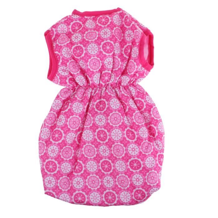 Sac de Couchage Zippé Décor 18 Pouces Fille Américaine Enfant Cadeau