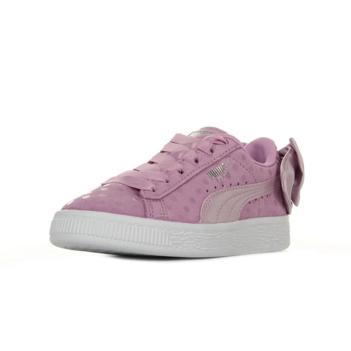 puma basket bow dots