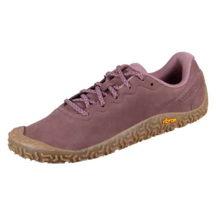 Chaussures de Running Merrell Vapor Glove 6 - Femme - Marron Violet