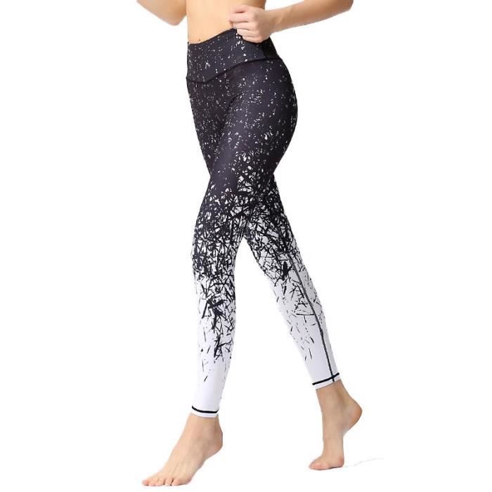 Visiter la boutique QUEENIEKEQUEENIEKE Leggings de Yoga à Taille Haute Pantalons Collants de Course Entraînement pour Femmes 