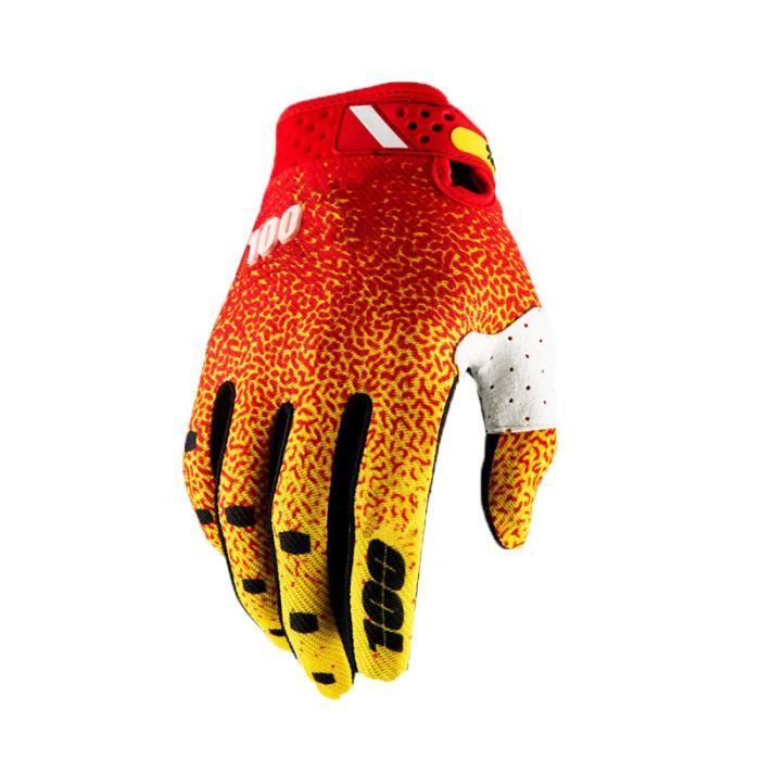 Casque Moto Enfants 3-8 Ans Avec Gants - Protection Hors Route, Taille Unique 48-52 Cm, Norme DOT, Design Spider