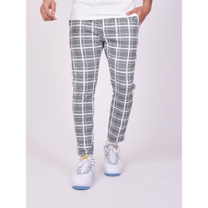 PROJECT X PARIS - Pantalon slim motif carreaux - Homme