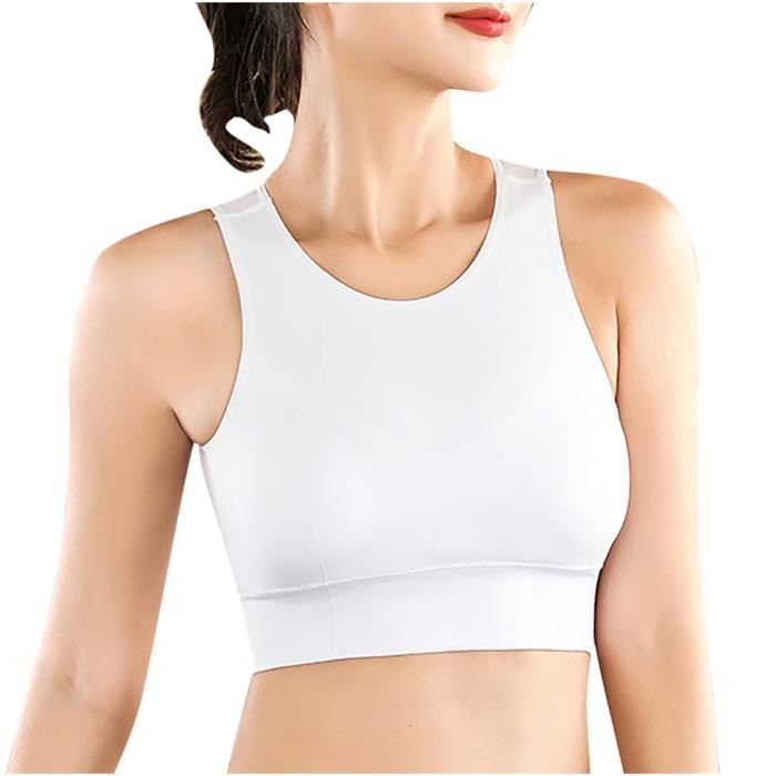 Soutien-gorge de sport rembourré pour femme avec motif fruits tropicaux - Haut court rembourré pour yoga, gym, fitness décontracté, 1, XL Soutien-gorge de sport rembourré pour femme avec motif fruits tropicaux - Haut court rembourré pour yoga, gym, fitness décontracté, 1, XL