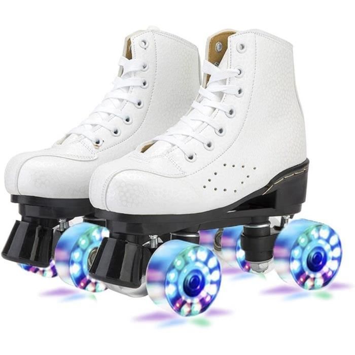 Patins à Roulettes Enfants Réglables Avec Roues Lumineuses - Quad Pour Débutants