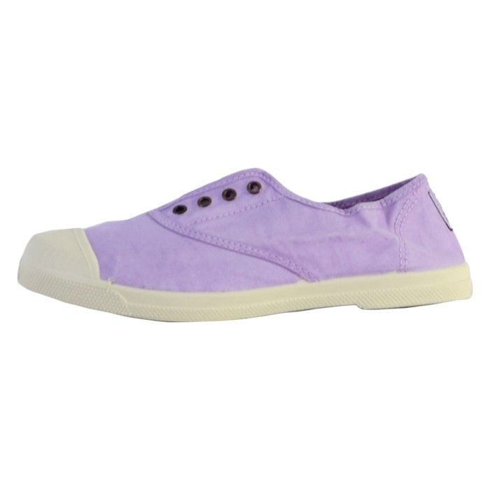 Tennis Basket Basses NATURAL WORLD Lilas Femme Lacets Confort exceptionnel Lilas Cdiscount Chaussures