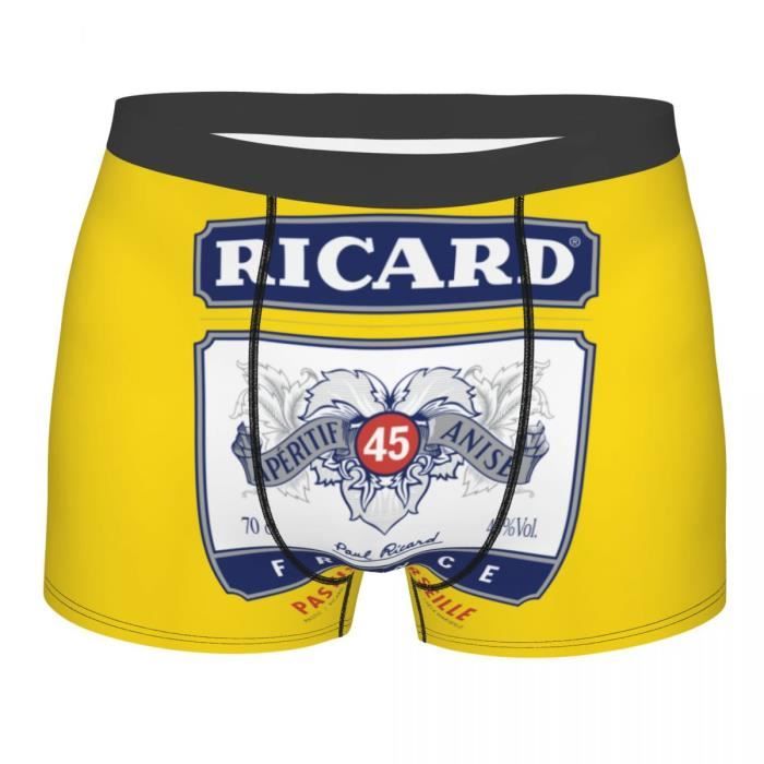 Boxer shorty Ricard Boxer imprim 3D pour homme sous v tement doux