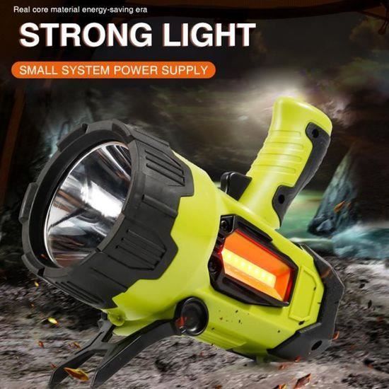 Lampe Torche LED Surpuissante Rechargeable USB - 100000 Lumens, Portable