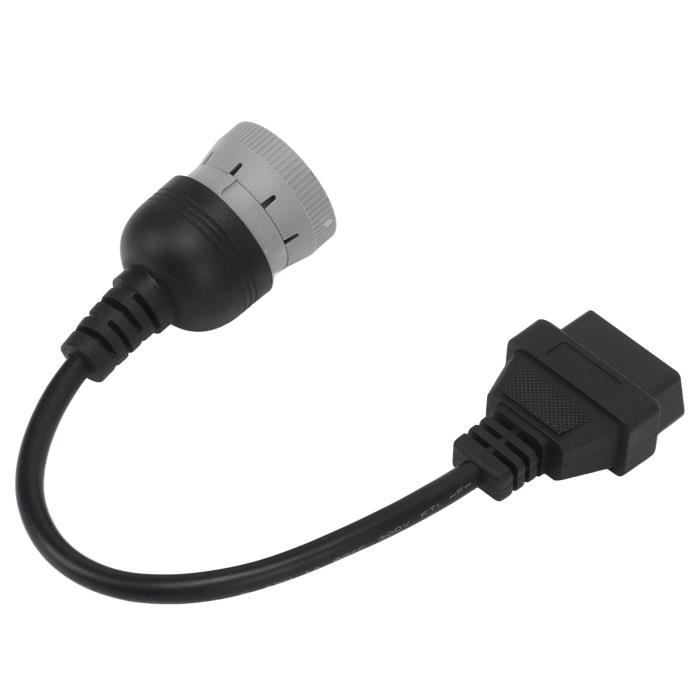 Diagnostic Auto Câble Adaptateur OBDII 38 Vers 16 Broches LoongGate - 30cm Interface Diagnostic Voiture