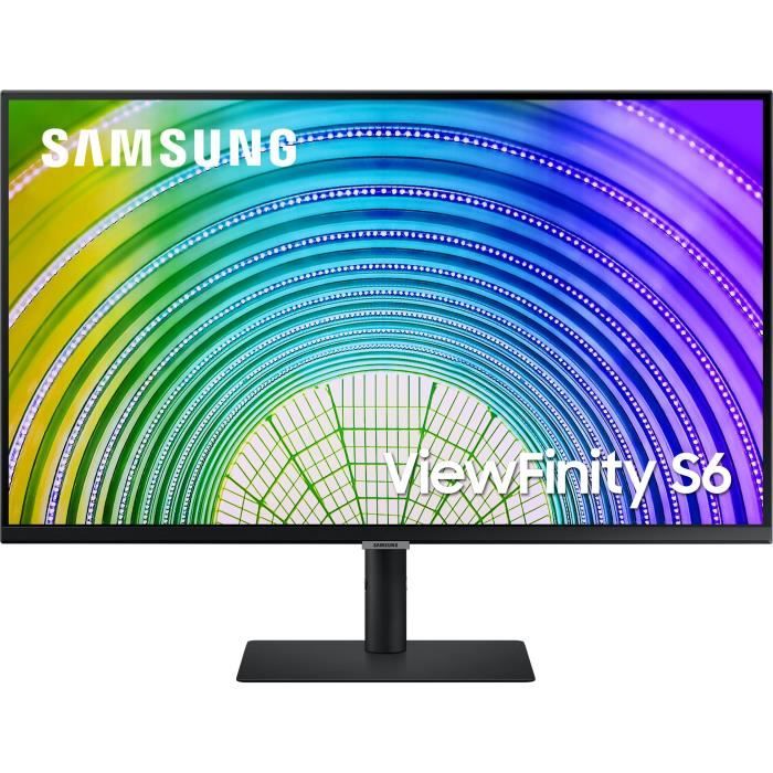 Ecran PC - SAMSUNG - S32A600UUP - 32 WQHD - Dalle VA - 5 ms - 75 Hz - HDMI / DisplayPort / USB-C - A