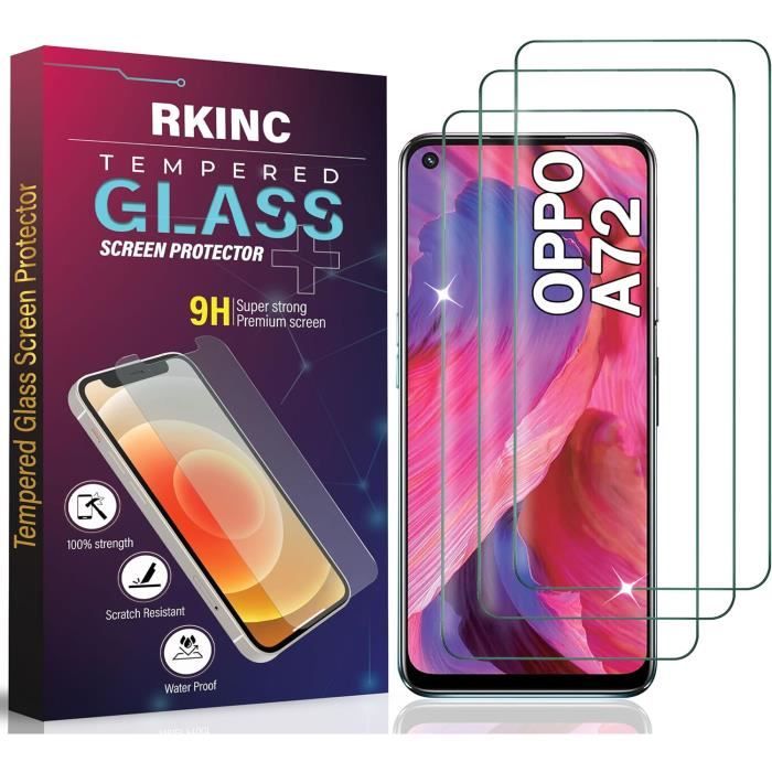Verre Trempé Film OPPO A74 (5G), 2 Pièces Vitre Protecteur D'écran En - Foto 8
