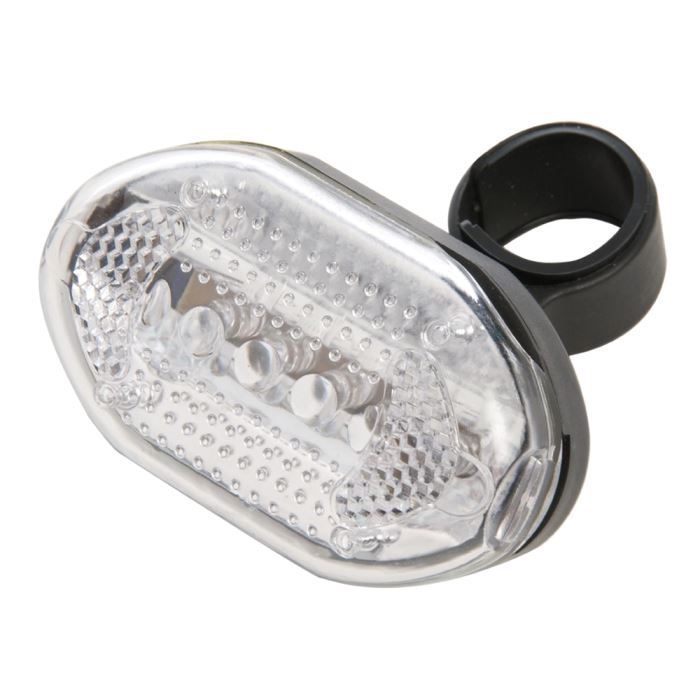 Silverline 912132 Jeu de 2 Lumières d'éclairage vélo 5 LED 2 lumières