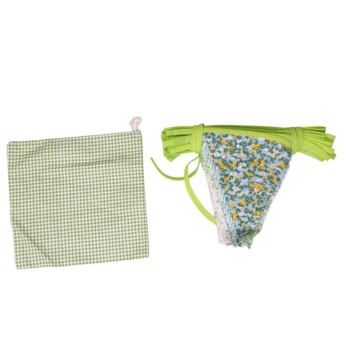 Bannière Fanions 20m Multicolore - Décoration Fête Extérieure - Imperméable Et Réutilisable