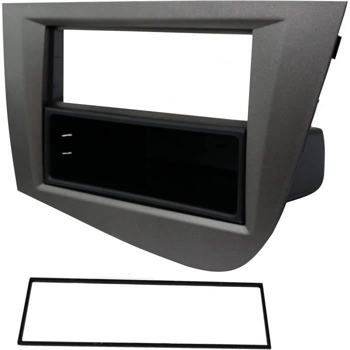 Cadre Réducteur 2 DIN AERZETIX Pour Autoradio - Compatible Peugeot 308/308 SW - Cache Plastique Installation