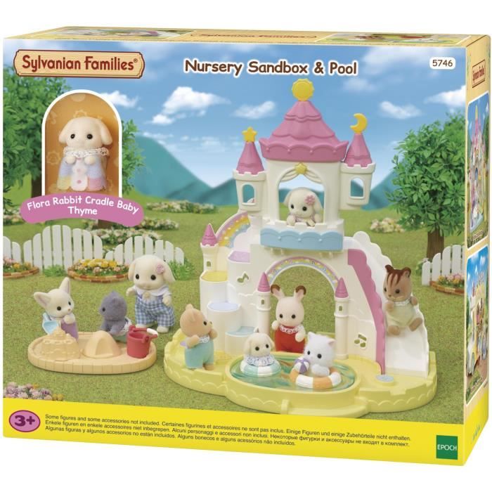 SYLVANIAN FAMILIES 5746 - Le bac à sable et piscine des bébés