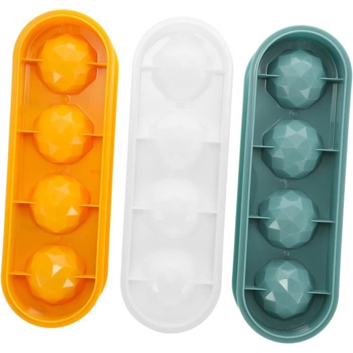 Lot De 3 Moules En Silicone Pour Chocolats, Bonbons, Pudding Et Cookies - Multifonction