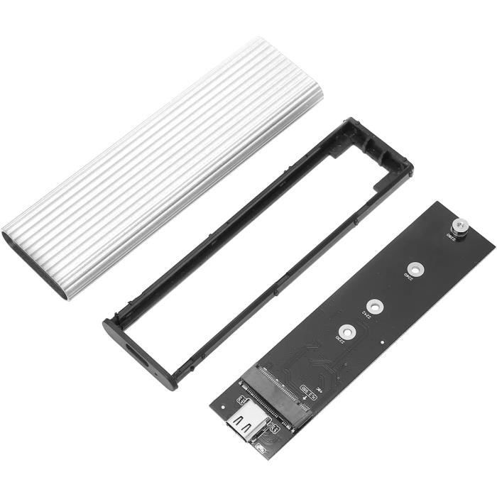 Boitier Radiateur Métal USB 3.1 10G A C SSD M.2 M2 NGFF PCIe NVMe Gen 3.0