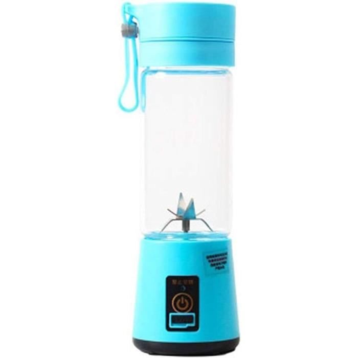 Mini Blender, Smoothie Blender Avec, Sans Bpa, Smoothie Mixeur 6 Lames En Acier Inoxydable, 21W