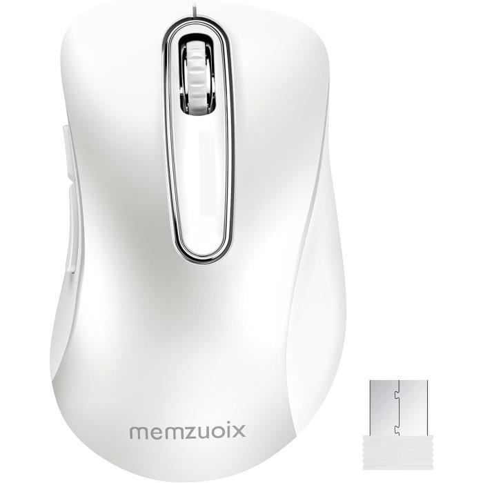 TRAHOO-Yuno Souris Ergonomique sans Fil, Souris Verticale