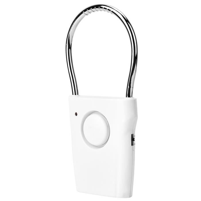 VBESTLIFE Alarme de Porte 120dB Alarme de Poignée de Porte de Capteur Tactile Antivol Vibrante de Sécurité à Domicile