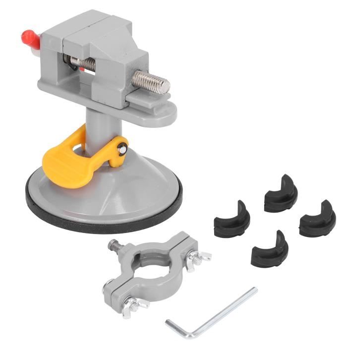 Étau De Table à Ventouse 360° – Mini Étau Rotatif Pour Bricolage, Loisirs Créatifs & Réparations