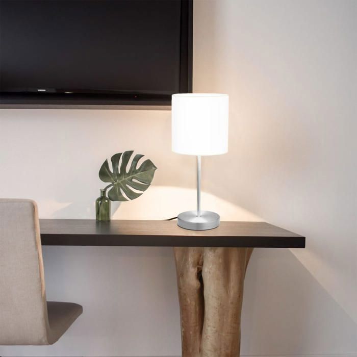 vidaXL 2x Lampes de Table Bouton Tactile Lampes de Chevet Lampes de Lecture Luminaire Eclairage Chambre à Coucher Maison 51038