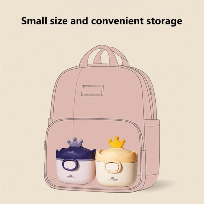 Pinsheng 1000ml Conteneur Scellé Lait En Poudre - Boîte Hermétique Avec Cuillère, Silicone