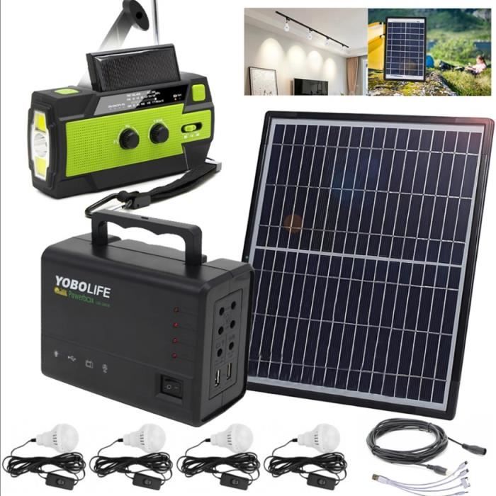 Lampe de camping Solaire étanche et gonflable