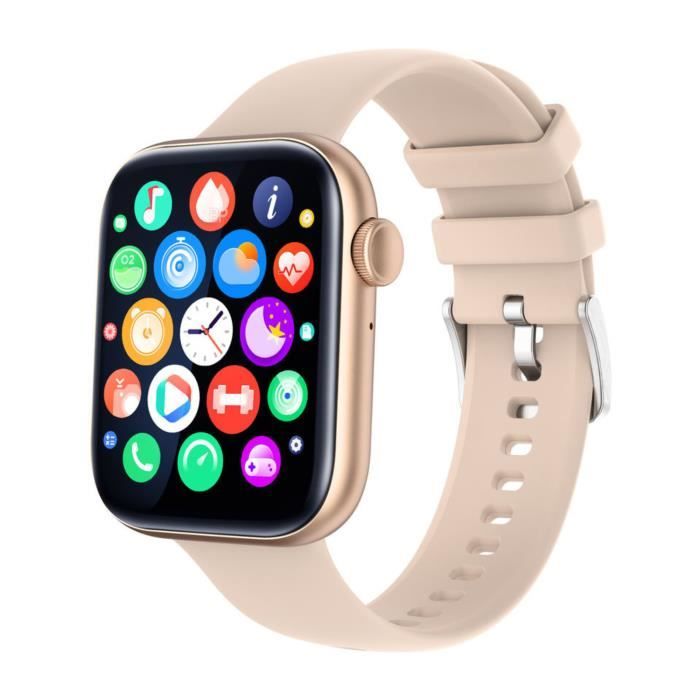 Montre Connectée Sport Femme, Bracelet Alliage 40 Strass Smartwatch avec  Période Physiologique-Blood Oxygen-Cadeau Femme-Rose Doré - Cdiscount  Téléphonie