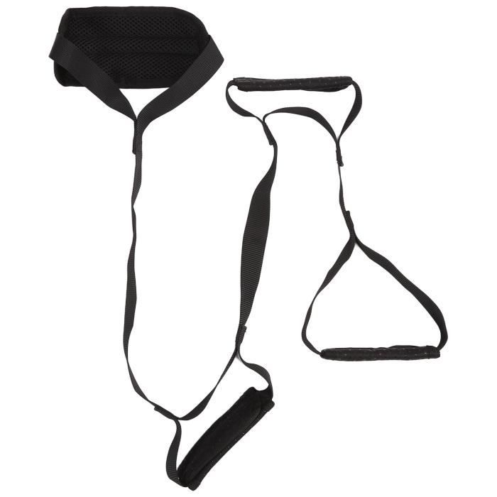 Paire De Poids De Cheville XNE Sport - 3kg (1.5kg Chaque) - Sangle Réglable, Noir