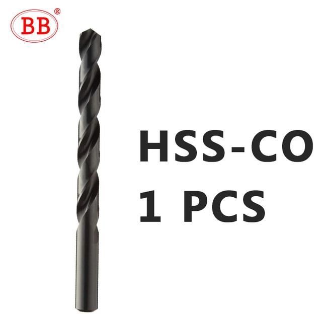 ENCLUME,HSS-E Co-2.2mm--Foret hélicoïdal HSS à oxyde noir, petit diamètre  de 0,2mm à 20 mm, trou par métal, bois, PVC, cobalt HSSC