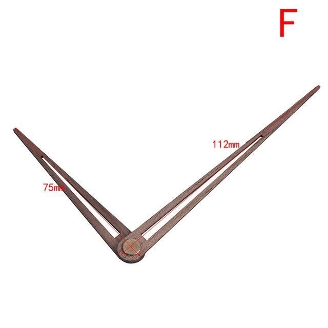 Type A Aiguilles en bois pour horloge murale 12 pouces, pièces de