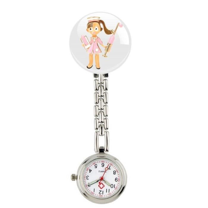 VALICLUD Montre De Poche En Silicone Montre Gousset Infirmières Montre