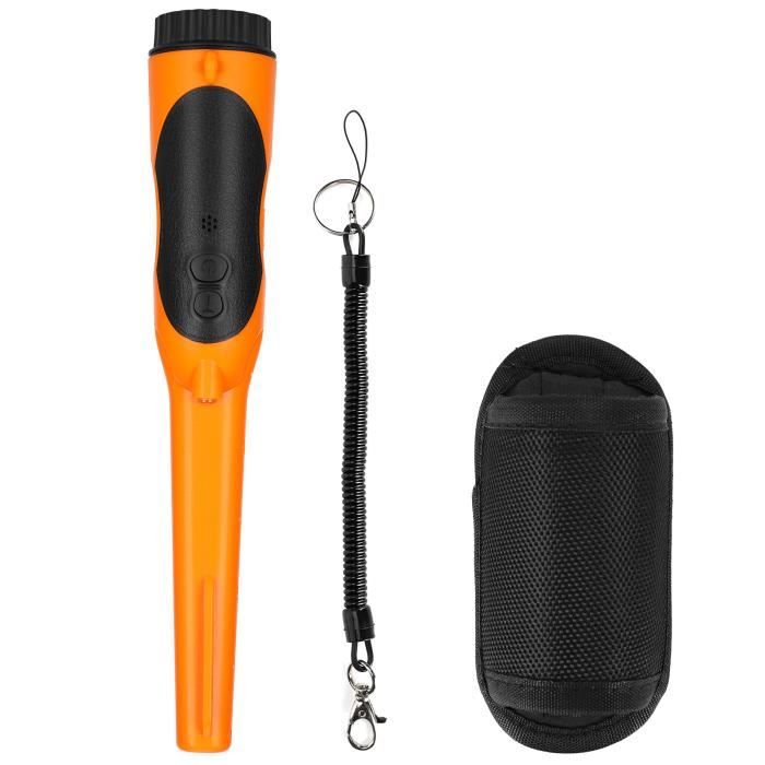 Détecteur De Métaux Pinpointer Rechargeable IP68 - Étanche, 9 Sensibilités, 3 Modes Son/vibre, Anti-interférences