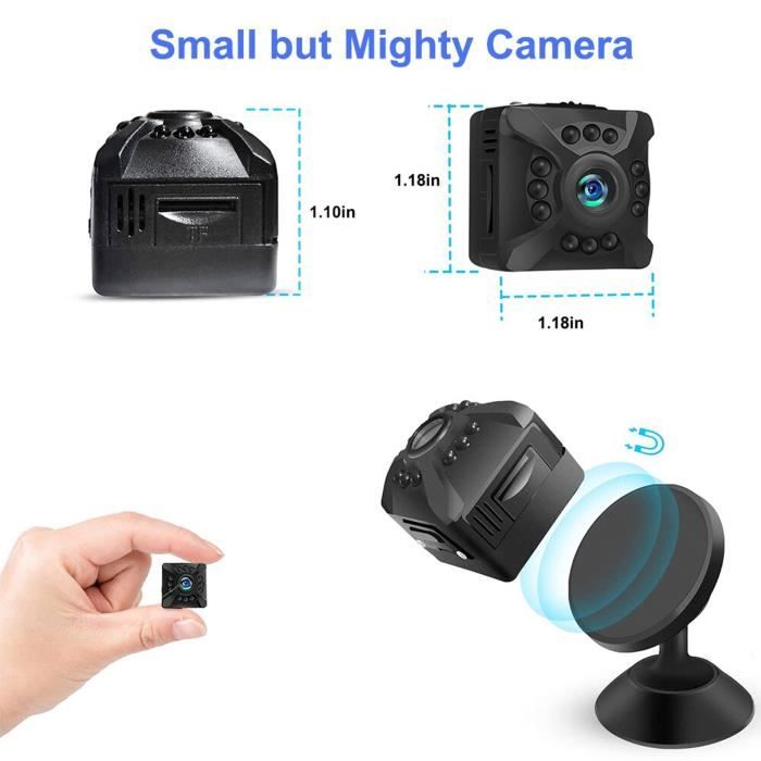 Mini caméra de surveillance sans fil A9 WiFi HD 1080P, dispositif de