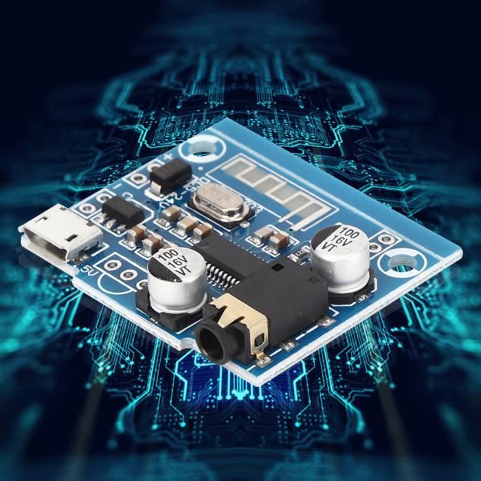 Module Récepteur Audio MP3 Pour Voiture - Décodage Sans Perte FLAC/APE, Compatible USB Et AUX, Facile à Installer