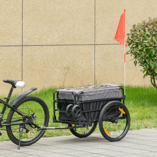 REMORQUE VÉLO REMORQUE cargo remorque de transport remorque 80 kg
