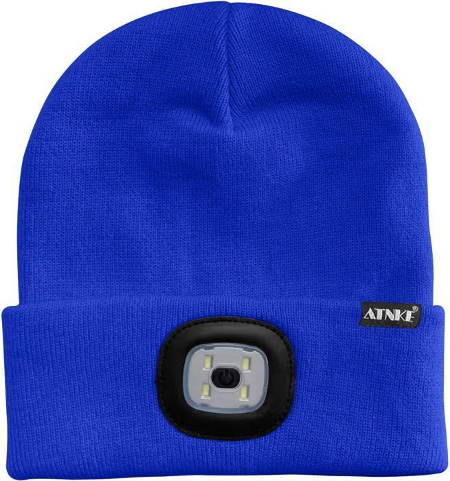 Bonnet Izas Bleu Avec Doublure Polaire - Descend Sur Les Oreilles, Occasion Très Bon état, Taille Unique Homme