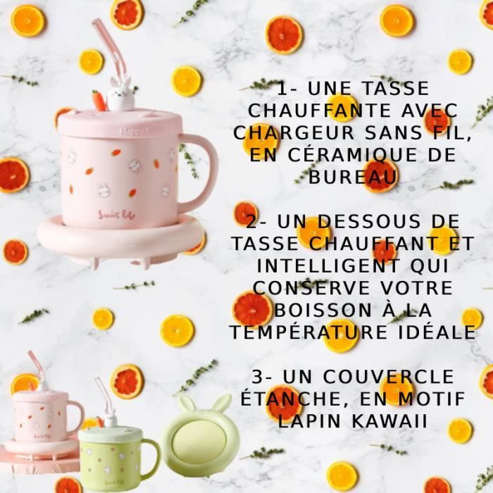 1pc Tasse À Café Chauffante, Chauffe-tasse Usb De Bureau, Café