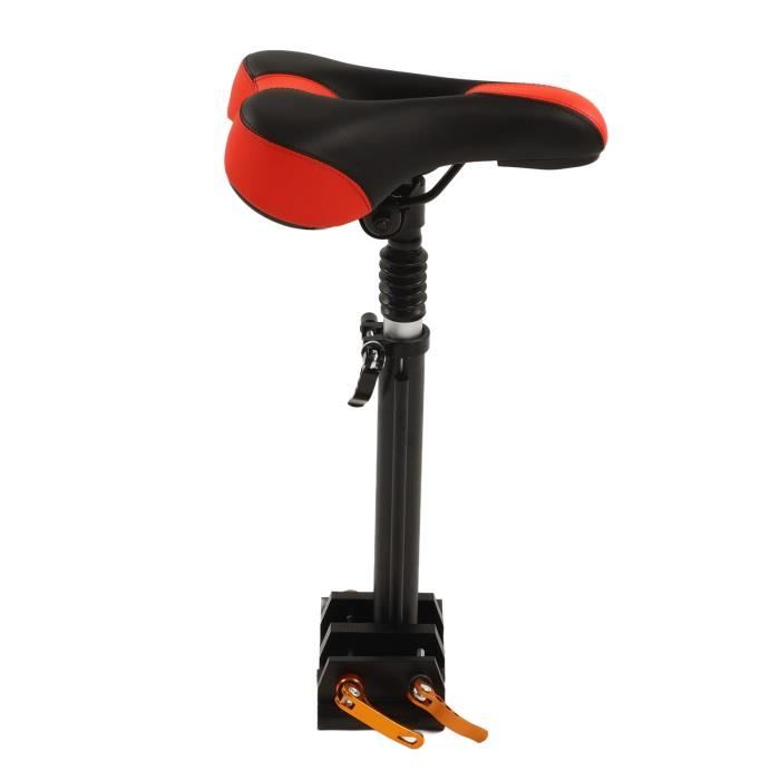 Selle BuyWeek Pour Xiaomi M365 1S Lite – Hauteur Réglable, Amortie, Pliable – Aluminium Ergonomique