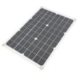 Panneau solaire mono Panneau solaire flexible en silicium monocristallin 20W pour extérieur piscine borne-2