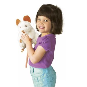 Marionnettes à main animaux sauvages - MELISSA & DOUG - Peluche douce - Pour enfants de 2 ans et plus