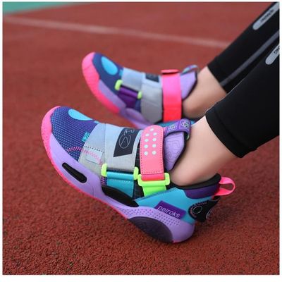 Baskets Montantes Enfant En Maille Respirante - Semelle Souple Antidérapante, Pour Sport Et Quotidien