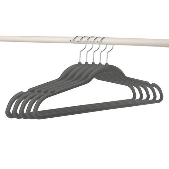 OSALADI 10 Cintres Rose En Velours Avec Crochet Pivotant 360° AntidéRapants Pour Manteaux Chemises Robes Multifonctionnels 15.7 Pouces Pour Usage