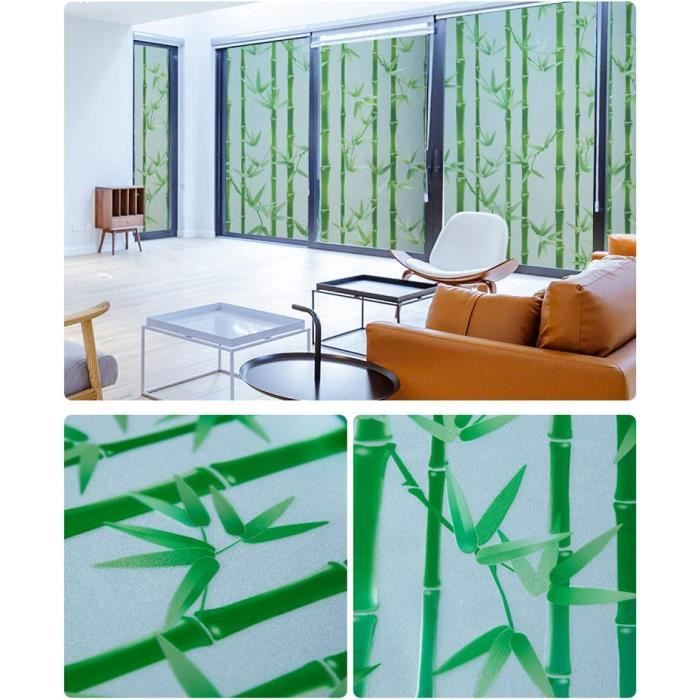 Lot 4 Rouleaux Film Vitre Coloré Autocollant - 100 X 30 Cm Chaque - Transparent Amovible - Pour Fenêtre, Porte, Déco Salon, Fond Photo DIY