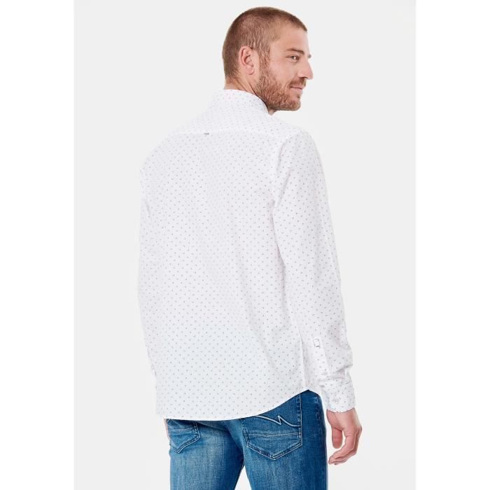 Chemise Garçon Kaporal 8 Ans En Coton - Motif Carreaux Bleu Et Blanc - Occasion Très Bon état