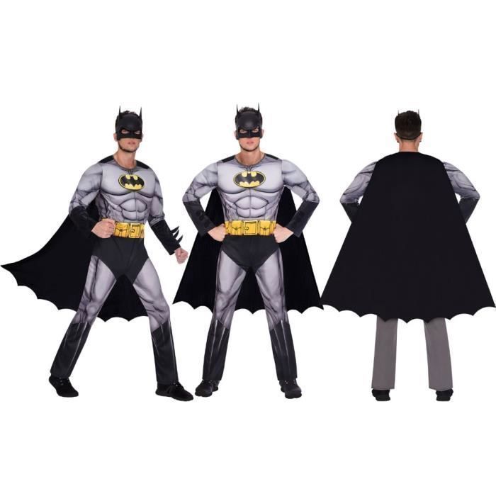 Lot De 8 Masques Batman En Papier – Fête D'anniversaire – Élastique – Enfant – Sous Licence Officielle